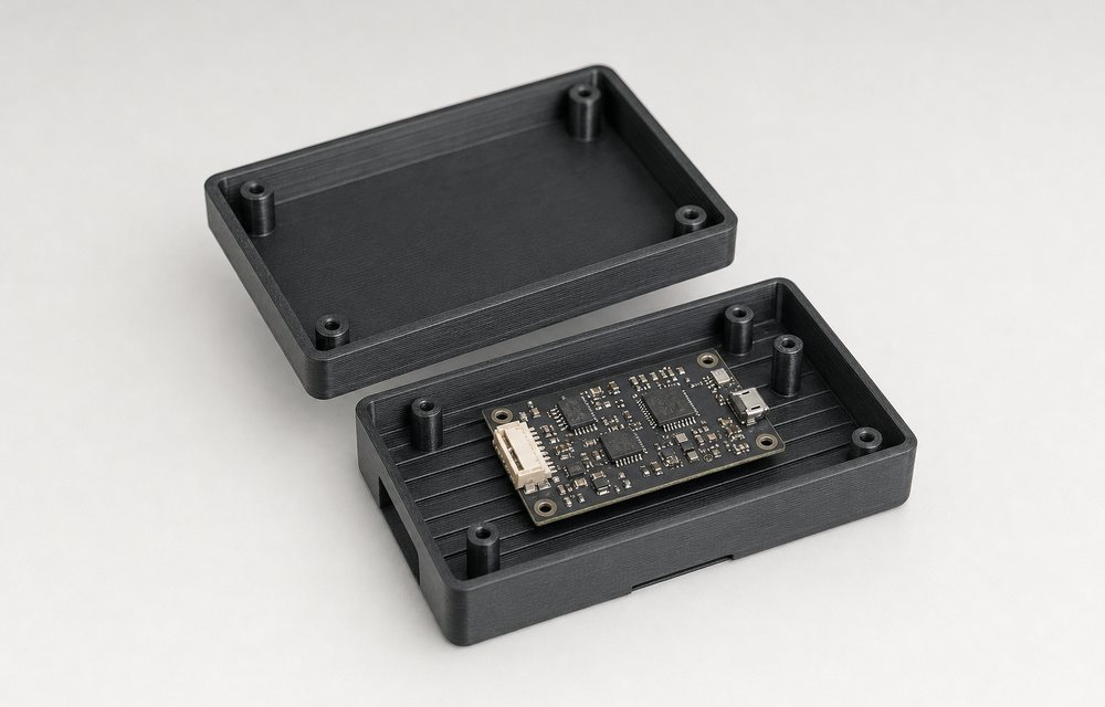 3D printed ABS electronics enclosure