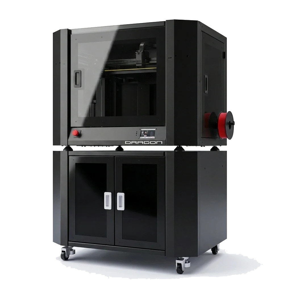 Fracktal Dragon high-speed industrial 3D printer