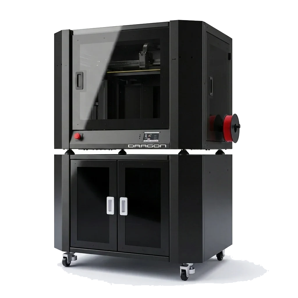 Fracktal Dragon high-speed industrial 3D printer