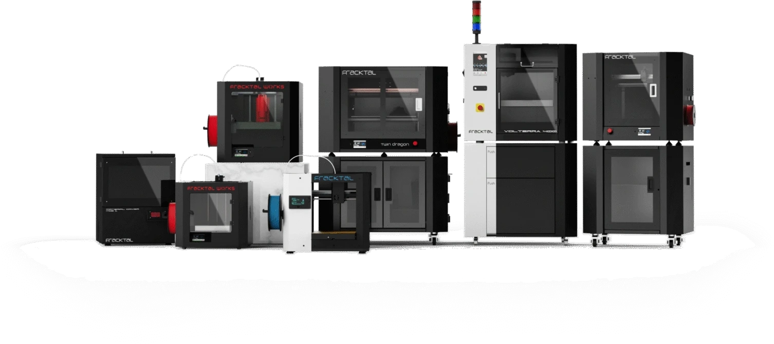 Fracktal FDM 3D printer family