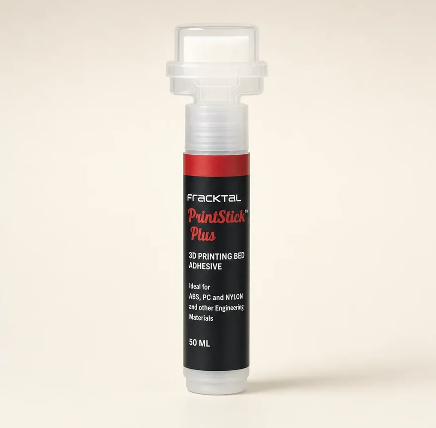 The PrintStick Plus 50 ml applicator, black label, for ABS, PC and Nylon