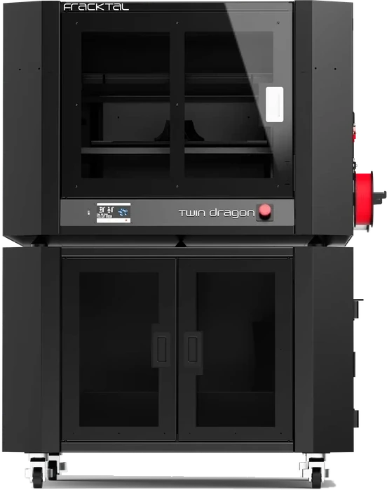 Fracktal Twin Dragon IDEX industrial 3D printer