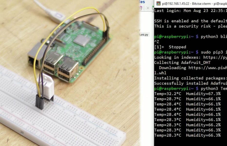 Programming the raspberry opi_Moment