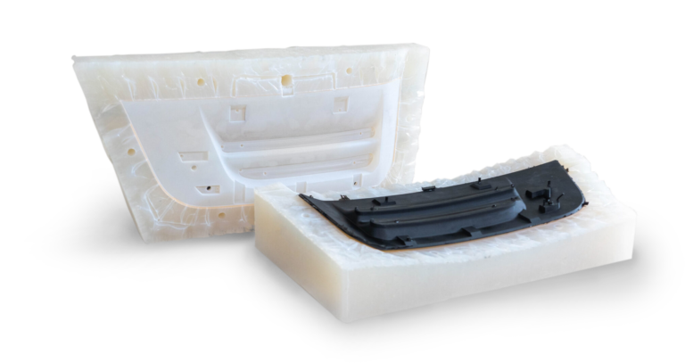 Vacuum cast part