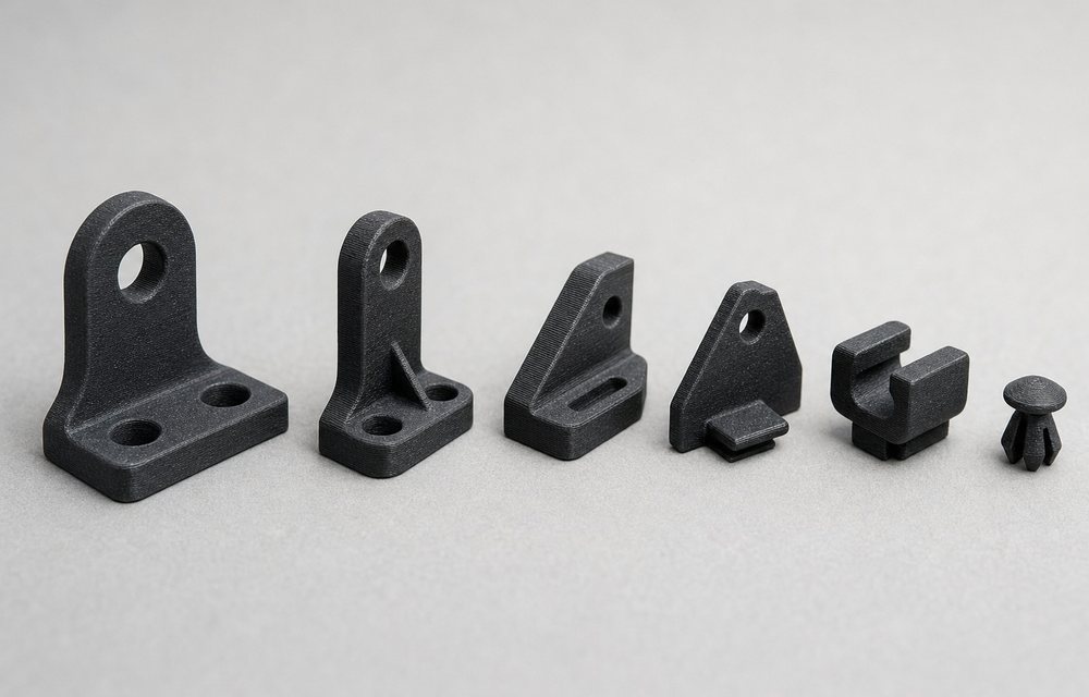 Vehicle brackets 3D printed in carbon-fibre PETG